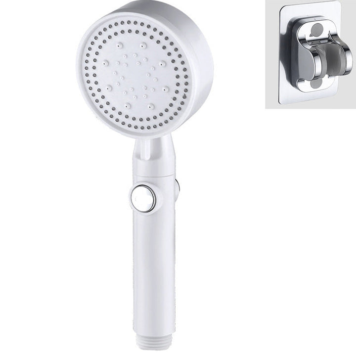 Kalsten | Plastic Scale Shower Head Adjustable Spray Pattern Shower Head