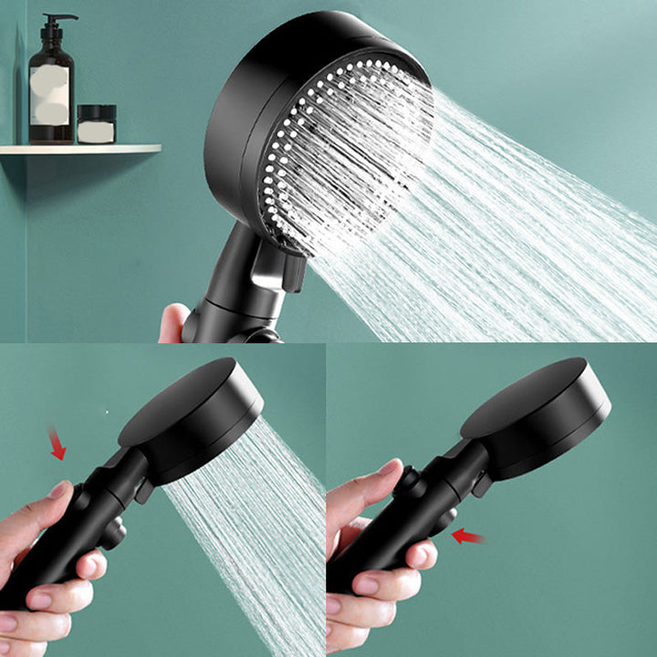 Kalsten | Plastic Scale Shower Head Adjustable Spray Pattern Shower Head