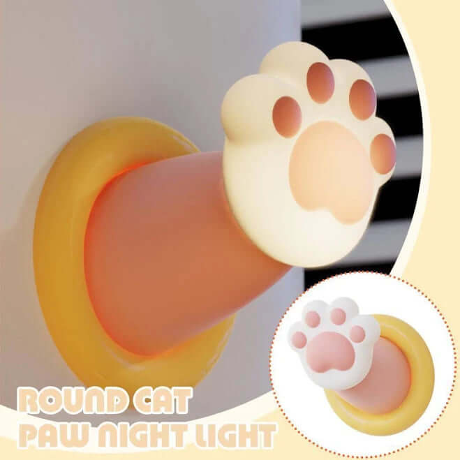 Nightstand Lamp Cat Paw Desk Lamp 3 Brightness Dimmable Rechargeable Tap Lamp Atmosphere Light For Bedroom Living Room Home Decor | Kalsten
