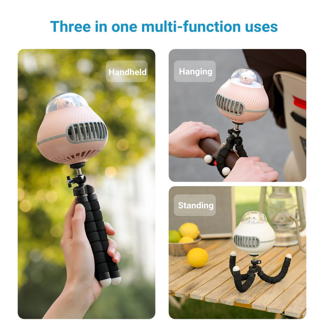 Safety Portable Bladeless Fan for Baby Strollers | Kalsten