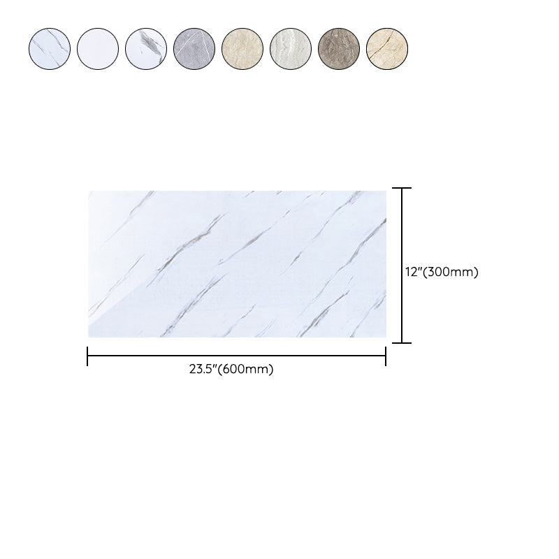 Kalsten | Single Tile Peel and Stick Back Splash Modern Style Bathroom Peel and Stick Back Splash