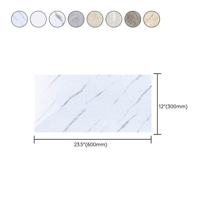 Kalsten | Single Tile Peel and Stick Back Splash Modern Style Bathroom Peel and Stick Back Splash
