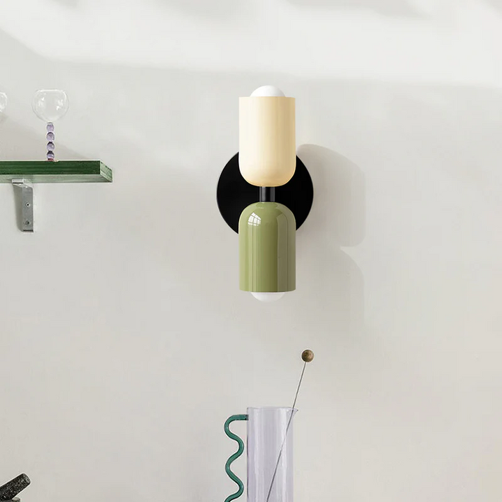 Kalsten | Modern Vintage Double-Headed Utility Room Wall Light - Stylish Illumination for Contemporary Spaces