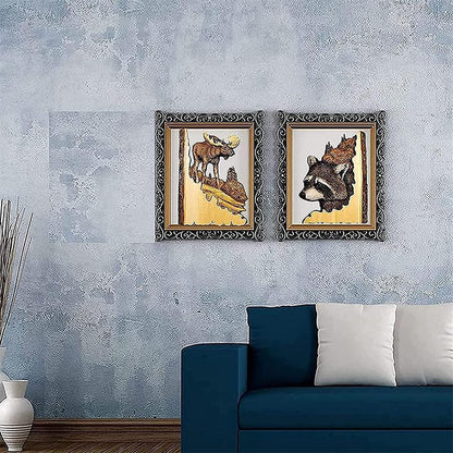 Frendorf | Animal Carving Craft Wall Decoration