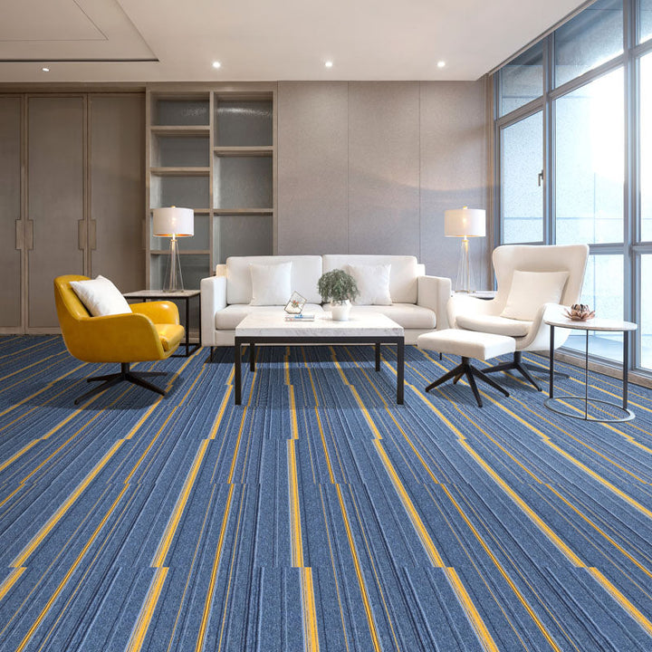 Self-Adhesive Carpet Floor Tiles