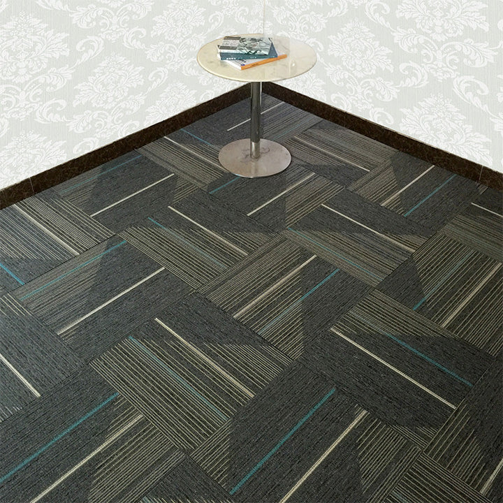 Self-Adhesive Carpet Floor Tiles