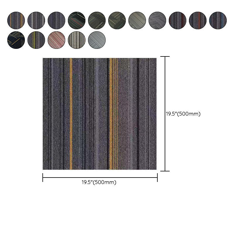 Self-Adhesive Carpet Floor Tiles
