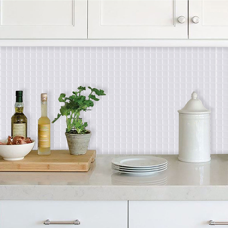 Kalsten | Peel-and-Stick Tile Square Stain-Resistant Mosaic Peel-and-Stick Tile for the Kitchen