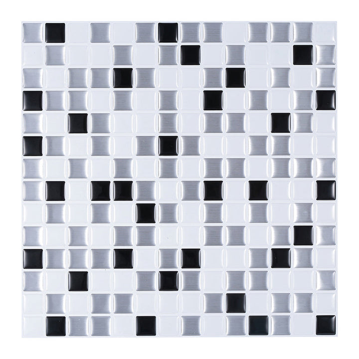 Kalsten | Peel-and-Stick Tile Square Stain-Resistant Mosaic Peel-and-Stick Tile for the Kitchen