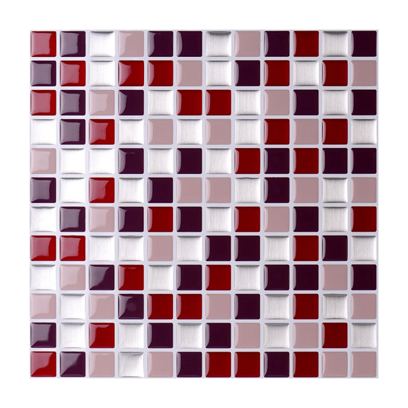 Kalsten | Peel-and-Stick Tile Square Stain-Resistant Mosaic Peel-and-Stick Tile for the Kitchen