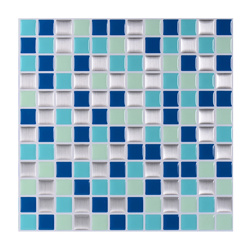 Kalsten | Peel-and-Stick Tile Square Stain-Resistant Mosaic Peel-and-Stick Tile for the Kitchen