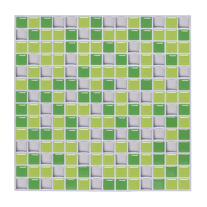 Kalsten | Peel-and-Stick Tile Square Stain-Resistant Mosaic Peel-and-Stick Tile for the Kitchen