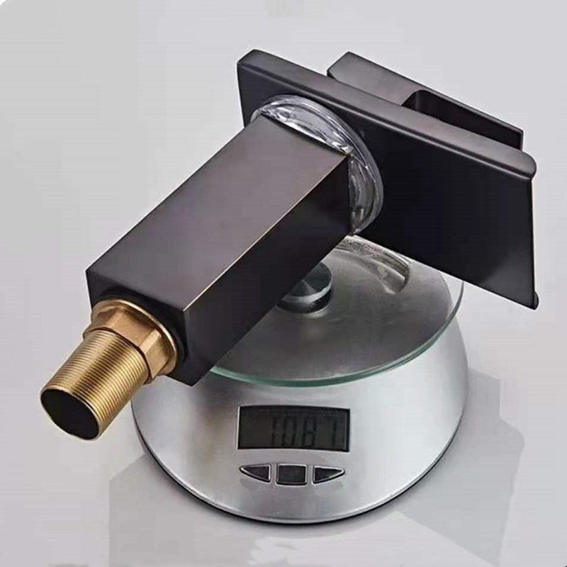 Kalsten | Single-Handle Basin Faucet 1-Hole Widely Used Bathroom Sink Faucet with LED Lighting