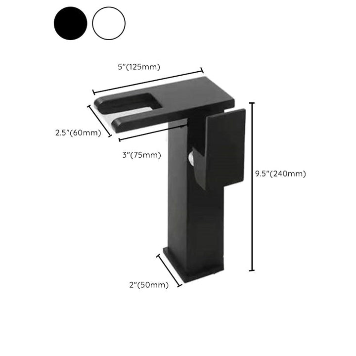 Kalsten | Single-Handle Basin Faucet 1-Hole Widely Used Bathroom Sink Faucet with LED Lighting
