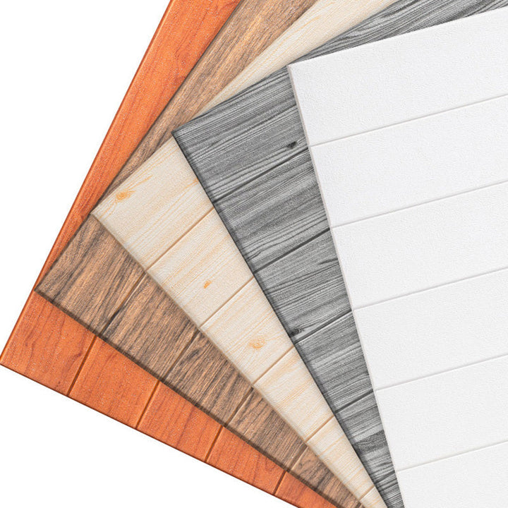 Kalsten | Living Room Wall Paneling Peel and Stick Wood Look Design Waterproof Wall Paneling