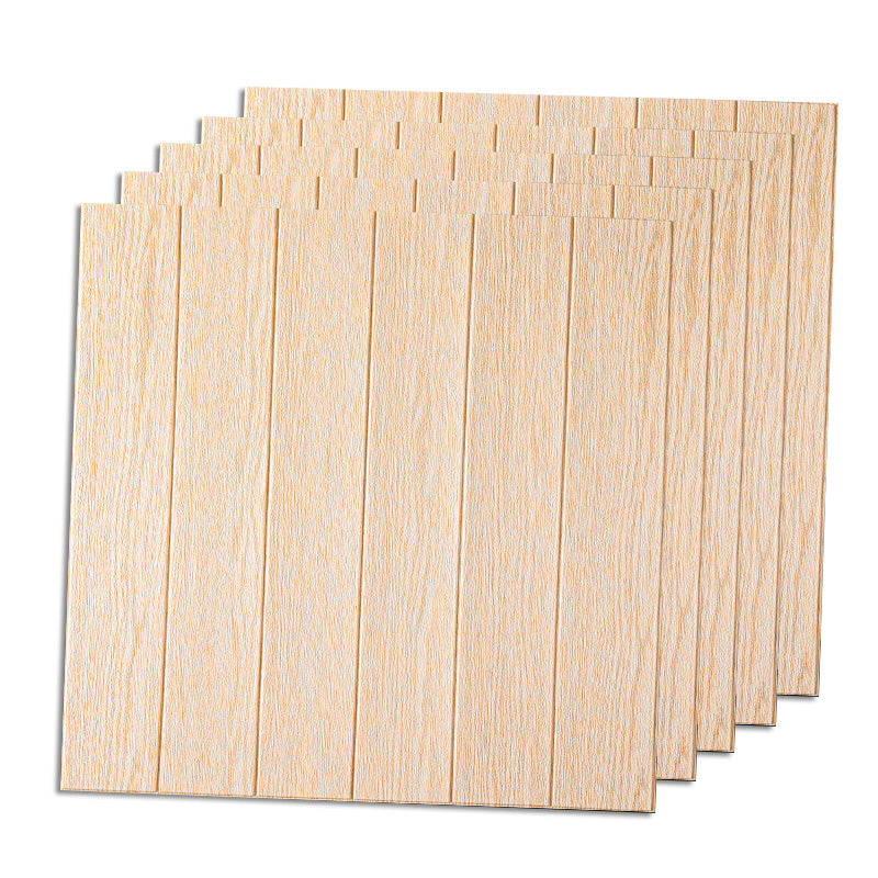 Kalsten | Living Room Wall Paneling Peel and Stick Wood Look Design Waterproof Wall Paneling