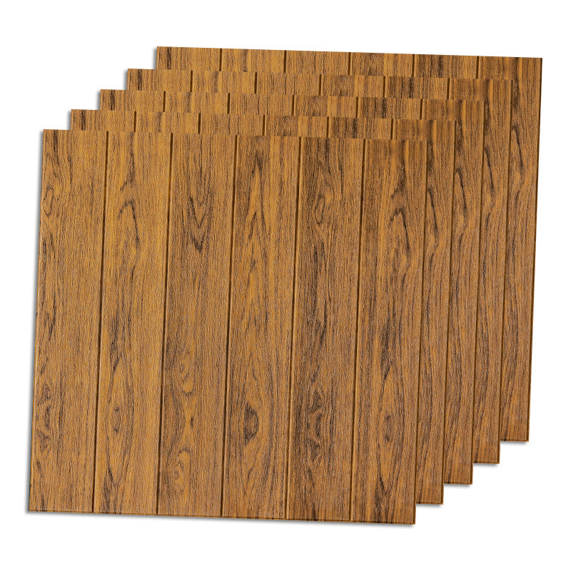 Kalsten | Living Room Wall Paneling Peel and Stick Wood Look Design Waterproof Wall Paneling