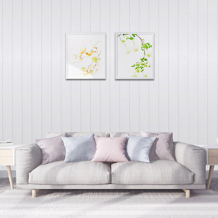 Kalsten | Living Room Wall Paneling Peel and Stick Wood Look Design Waterproof Wall Paneling