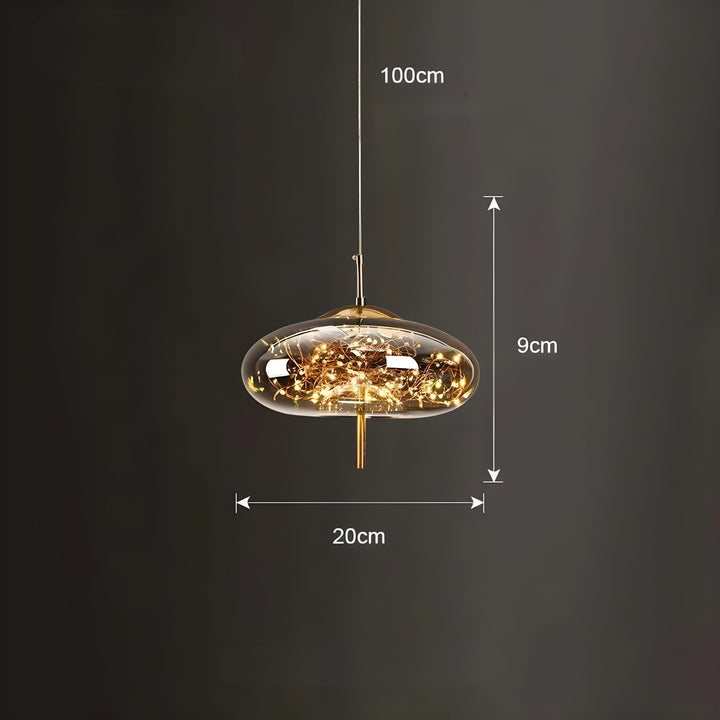 CrystalBeam Light - Modern LED Pendant Light Stars | Kalsten