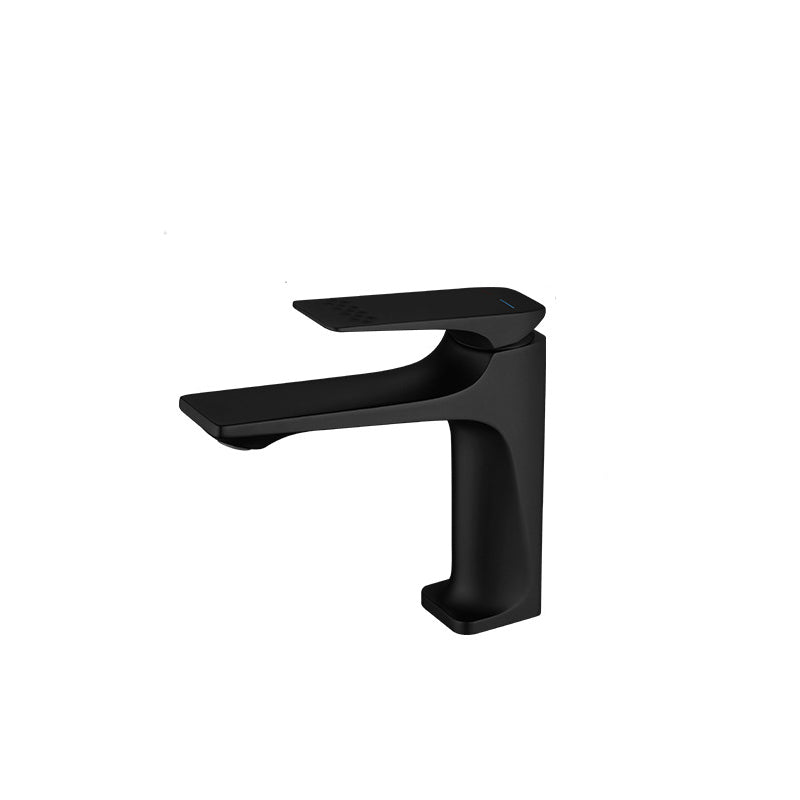 Kalsten | Modern Vessel Sink Faucet Copper Lever Handle Low Arc Vessel Faucet for the Bathroom
