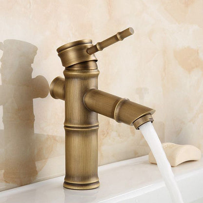 BowLift | Country house vessel water tap brass lever handles waterfall outlet sink faucet
