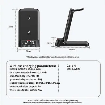 Kalsten | 4-in-1 Wireless Phone Stand with Charging