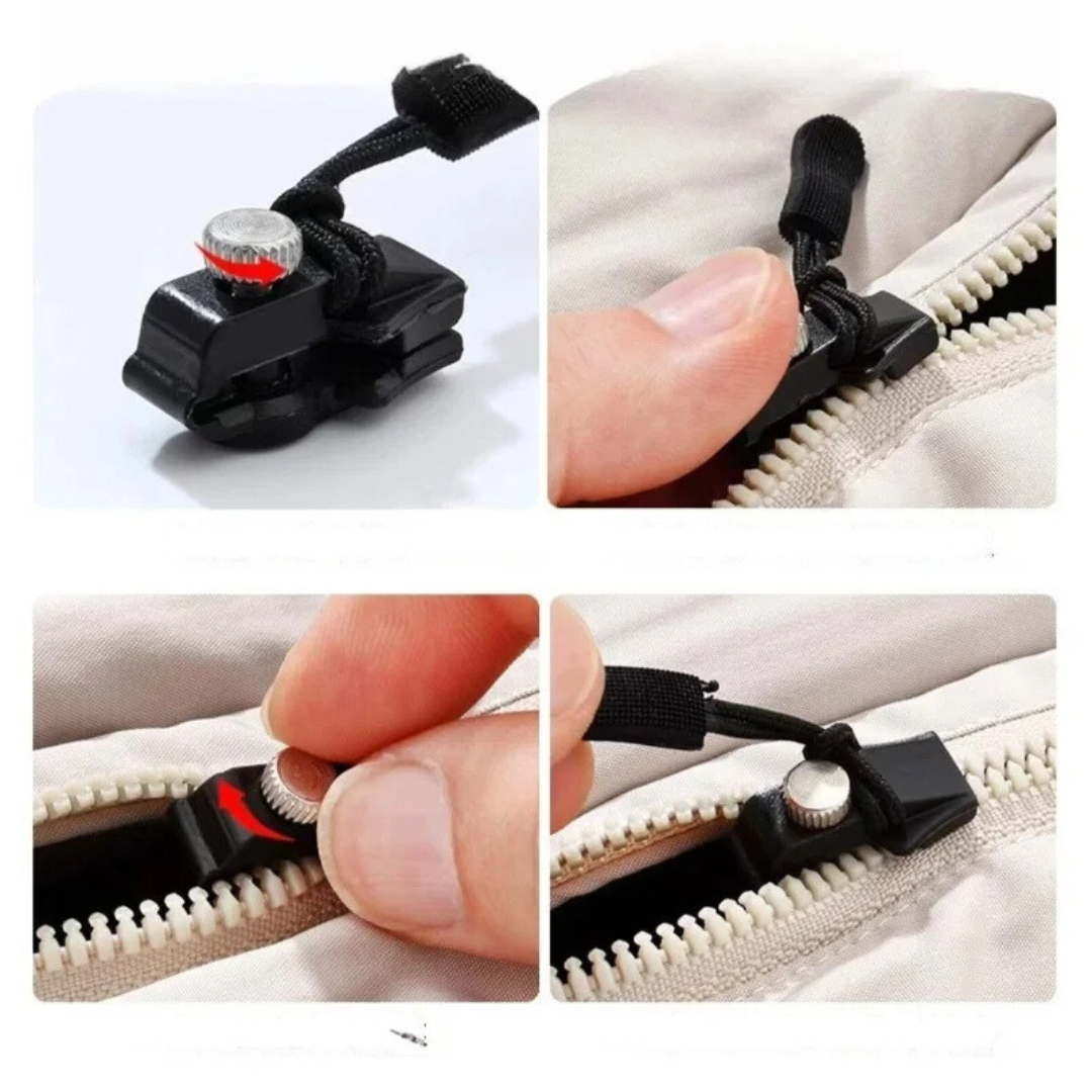 ZipperFix Pro Kit — Instantly defeats broken zippers and saves favorite items! (10 pieces) | Kalsten