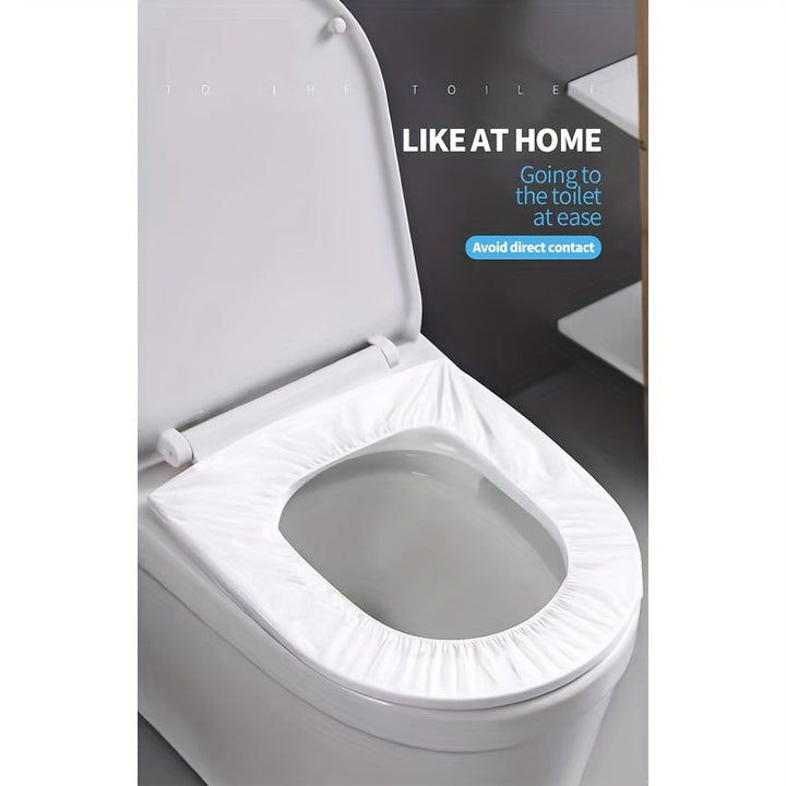 Disposable toilet seat cover with elastic 50/100 pcs | Kalsten