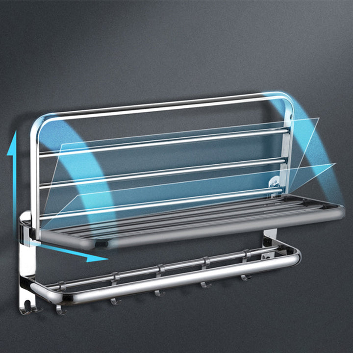 Kalsten | Modern Stainless Steel Towel Bar Bathroom Shelf Bathroom Accessories Set