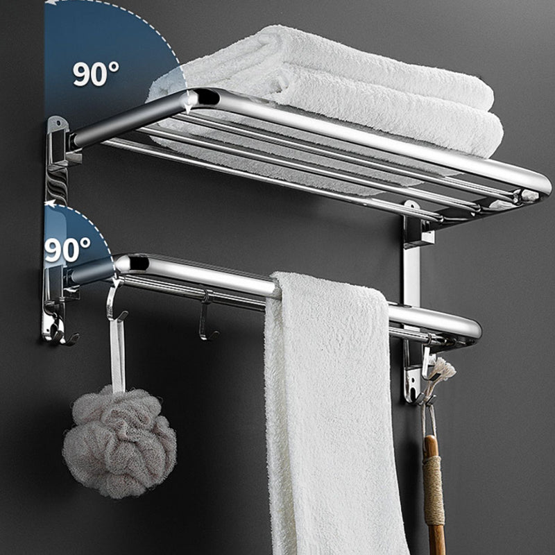 Kalsten | Modern Stainless Steel Towel Bar Bathroom Shelf Bathroom Accessories Set