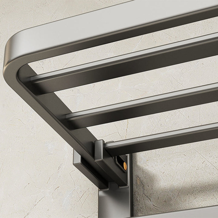 Kalsten | Modern Stainless Steel Bathroom Shelf Bathroom Accessories Set Towel Holder Bathroom Set