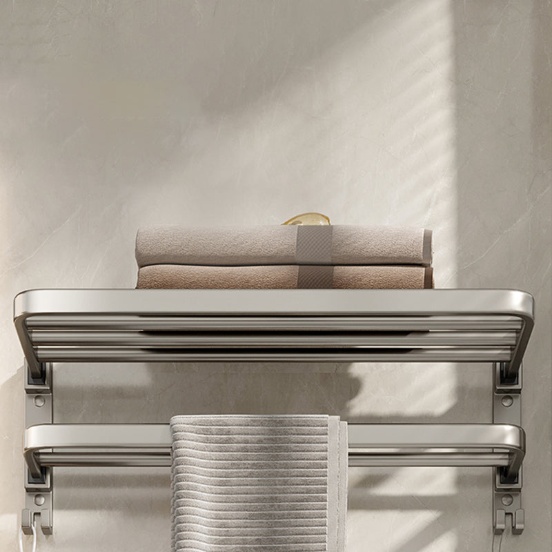 Kalsten | Modern Stainless Steel Bathroom Shelf Bathroom Accessories Set Towel Holder Bathroom Set