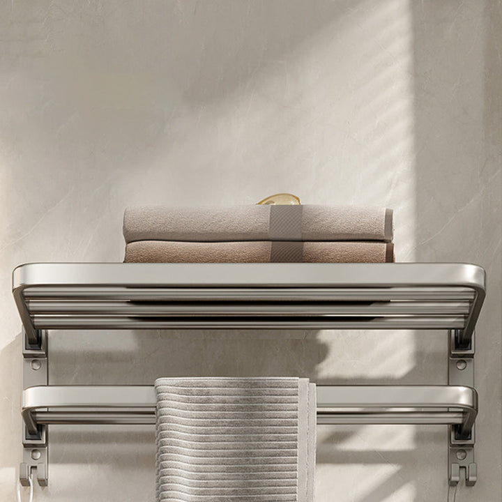 Kalsten | Modern Stainless Steel Bathroom Shelf Bathroom Accessories Set Towel Holder Bathroom Set