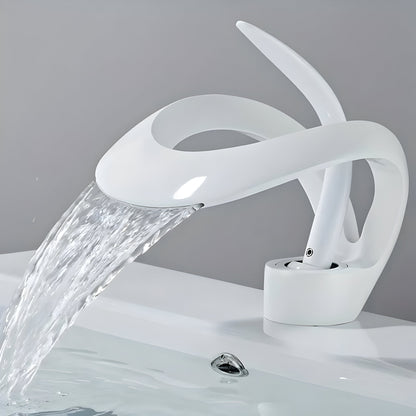 BowLift | AquaGleam – Minimalist Bathroom Basin Tap