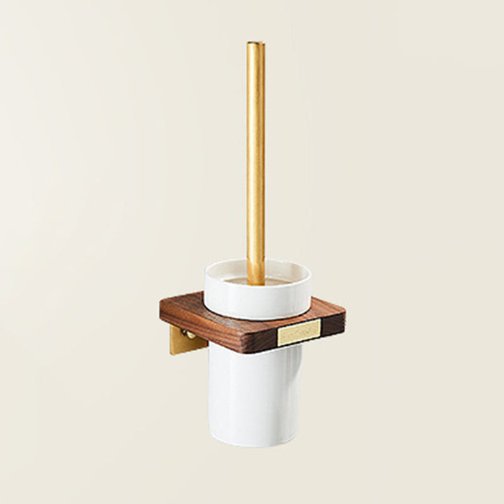 Kalsten | Modern Gold Bathroom Accessory Set Bathroom Shelf Paper Holder Bathroom Accessory Set