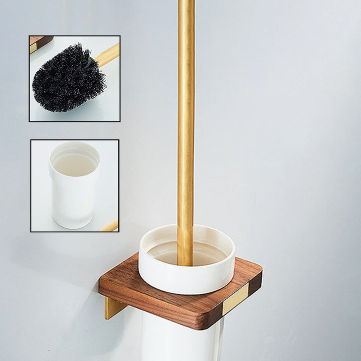 Kalsten | Modern Gold Bathroom Accessory Set Bathroom Shelf Paper Holder Bathroom Accessory Set