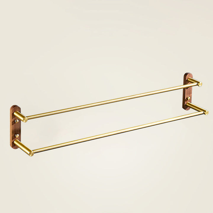 Kalsten | Modern Gold Bathroom Accessory Set Bathroom Shelf Paper Holder Bathroom Accessory Set