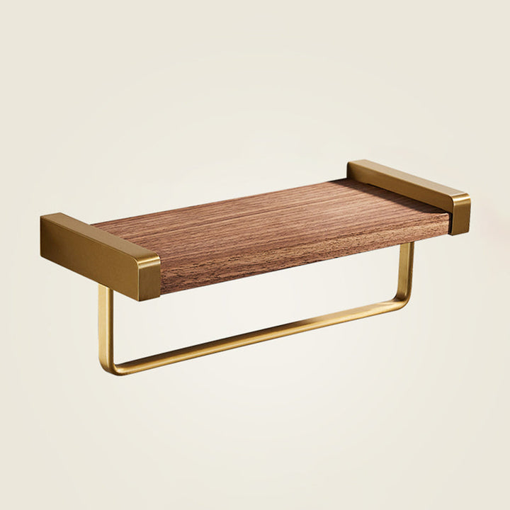 Kalsten | Modern Gold Bathroom Accessory Set Bathroom Shelf Paper Holder Bathroom Accessory Set