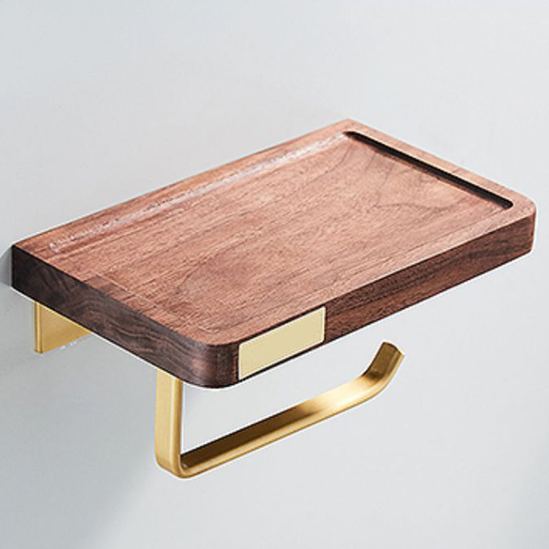 Kalsten | Modern Gold Bathroom Accessory Set Bathroom Shelf Paper Holder Bathroom Accessory Set