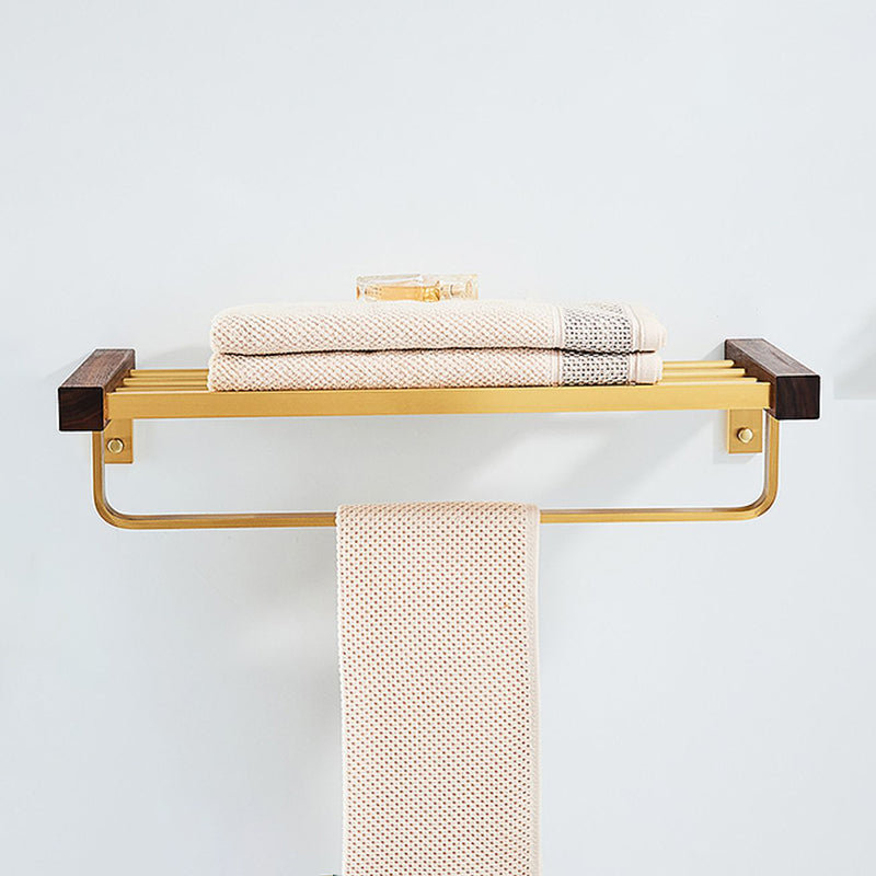 Kalsten | Modern Gold Bathroom Accessory Set Bathroom Shelf Paper Holder Bathroom Accessory Set