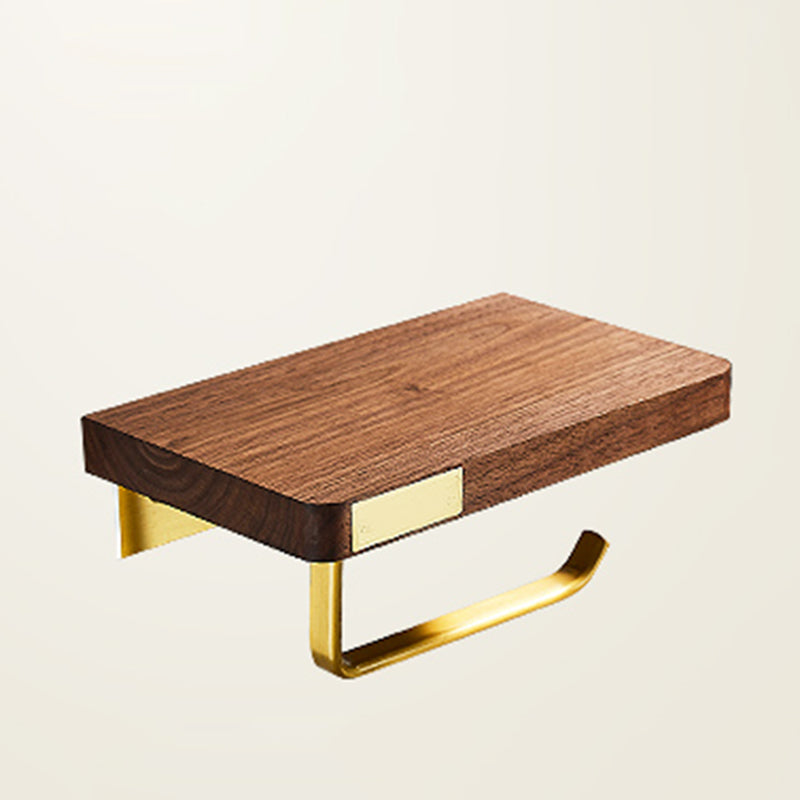 Kalsten | Modern Gold Bathroom Accessory Set Bathroom Shelf Paper Holder Bathroom Accessory Set