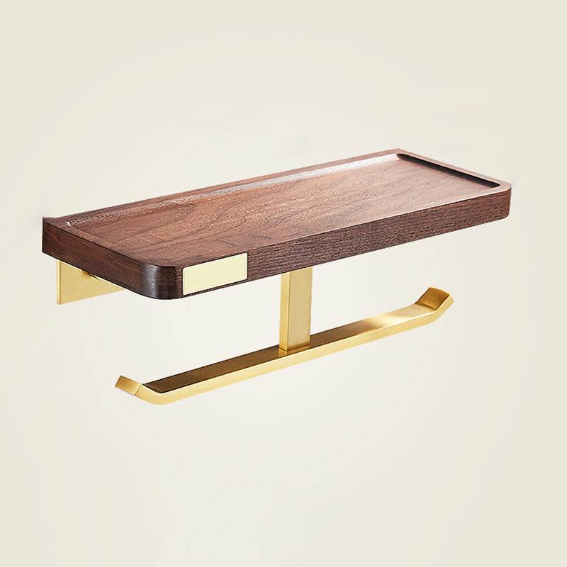 Kalsten | Modern Gold Bathroom Accessory Set Bathroom Shelf Paper Holder Bathroom Accessory Set