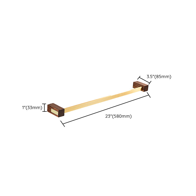Kalsten | Modern Gold Bathroom Accessory Set Bathroom Shelf Paper Holder Bathroom Accessory Set