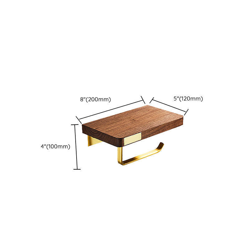 Kalsten | Modern Gold Bathroom Accessory Set Bathroom Shelf Paper Holder Bathroom Accessory Set