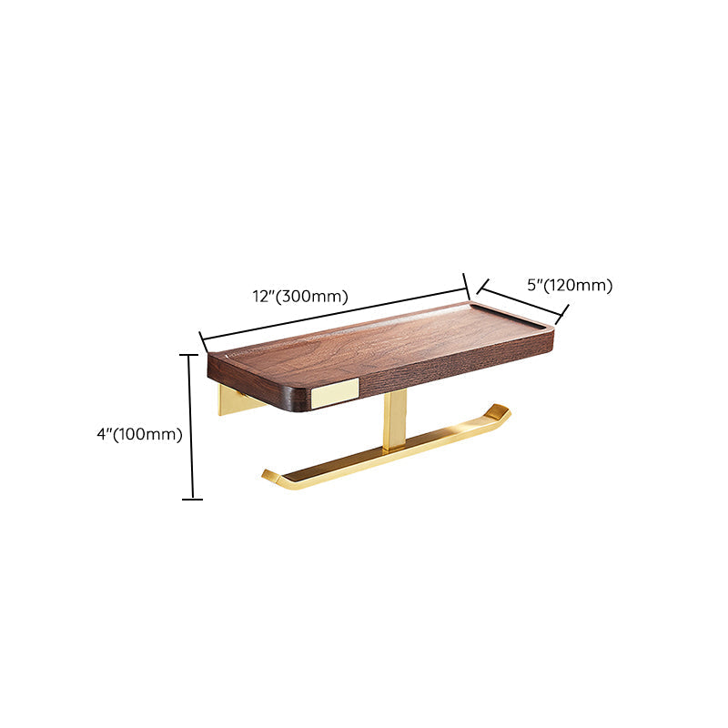 Kalsten | Modern Gold Bathroom Accessory Set Bathroom Shelf Paper Holder Bathroom Accessory Set