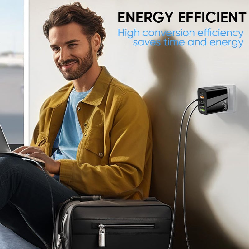 Kalsten | Multi Port Adaptor 65W Fast Charger - US Standard