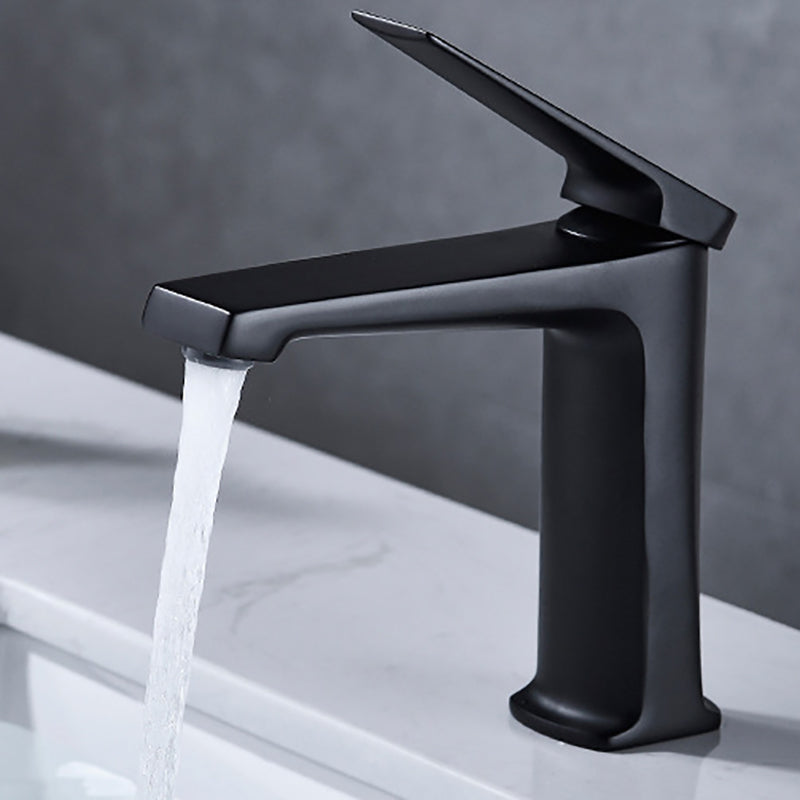 Kalsten | Modern centerset bathroom faucet Solid color copper faucet for the bathroom