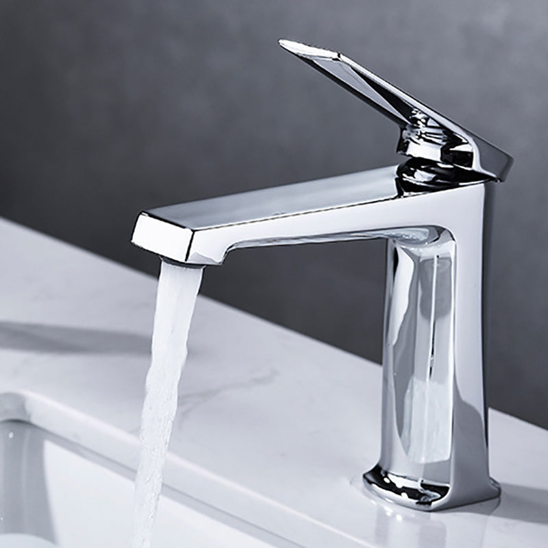 Kalsten | Modern centerset bathroom faucet Solid color copper faucet for the bathroom