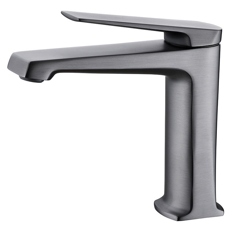 Kalsten | Modern centerset bathroom faucet Solid color copper faucet for the bathroom