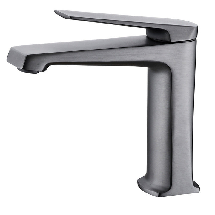 Kalsten | Modern centerset bathroom faucet Solid color copper faucet for the bathroom